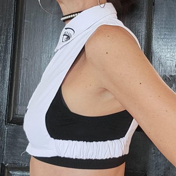 Cropped button down - Picture 3 of 8